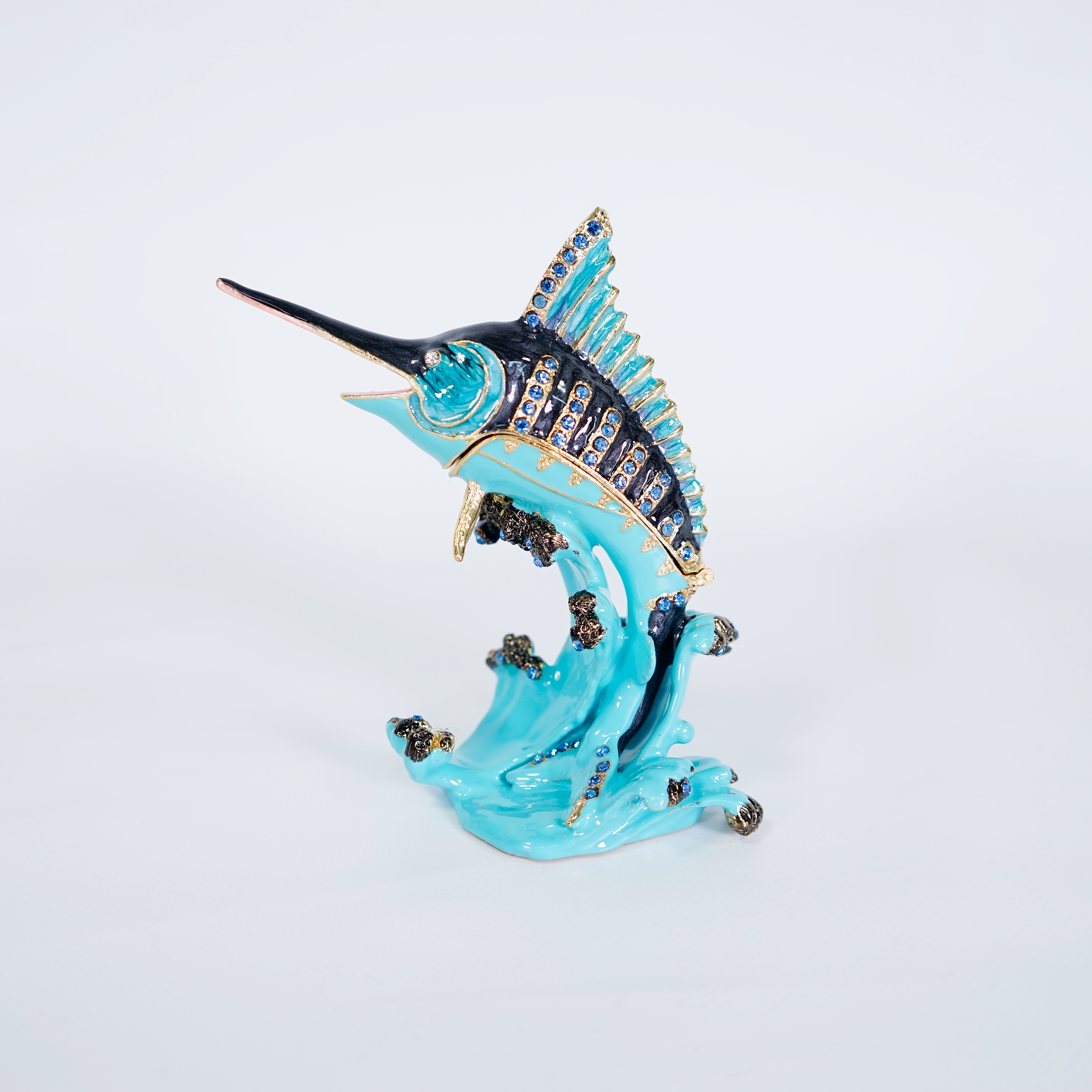 Marlin 迷你飾品盒，藍色，57001790