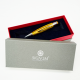 [SIGNUM Nova Mini] Ballpoint Pen Marble (Tiger Eye Yellow) 57002290