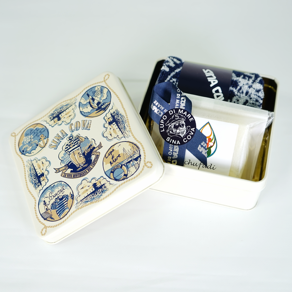 [Official] SINA COVA [Online Shop Exclusive] Original Gift Tin (Towel &amp; Rose Geranium Soap) 57002400