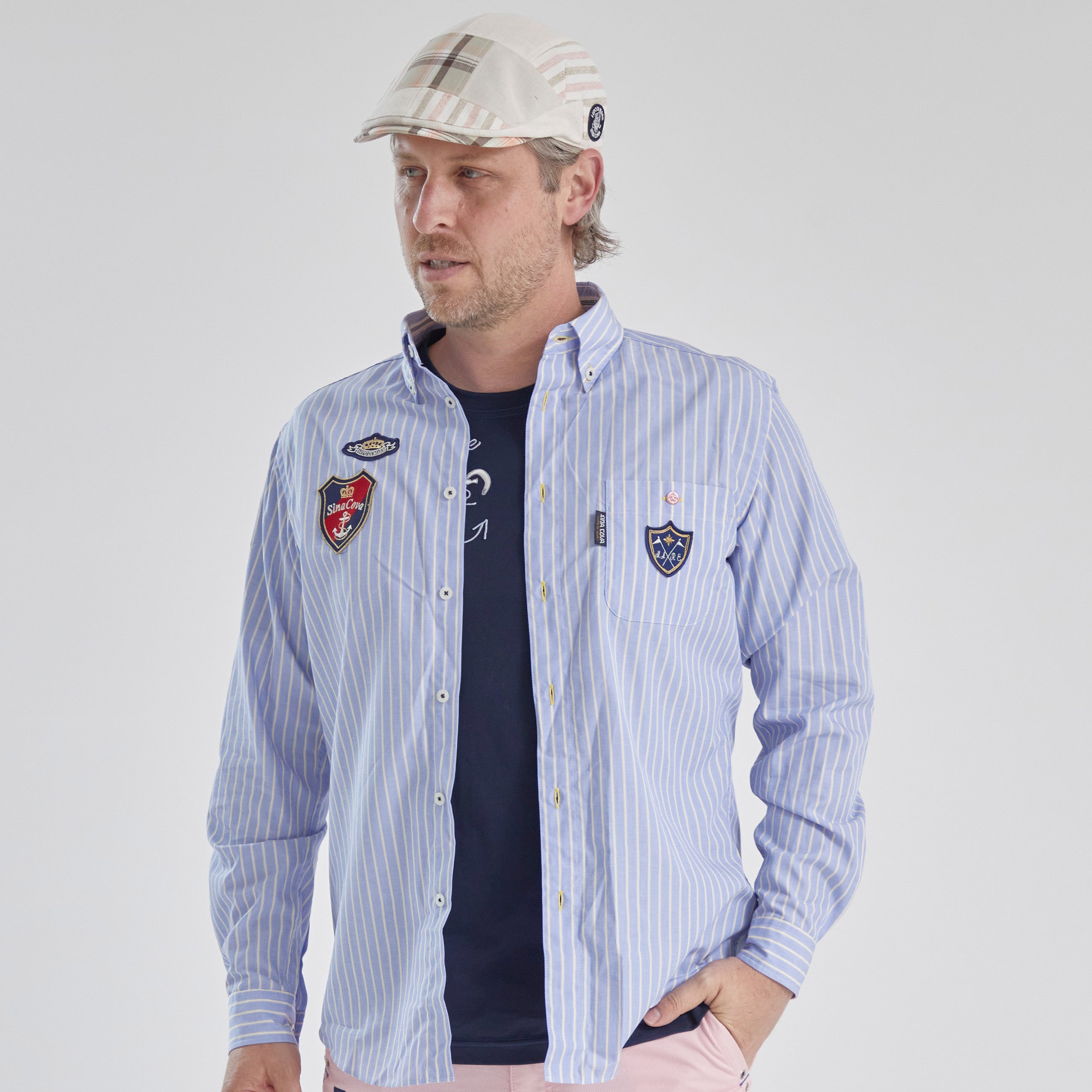 [Outlet] SINA COVA 長袖扣襯衫 22114010