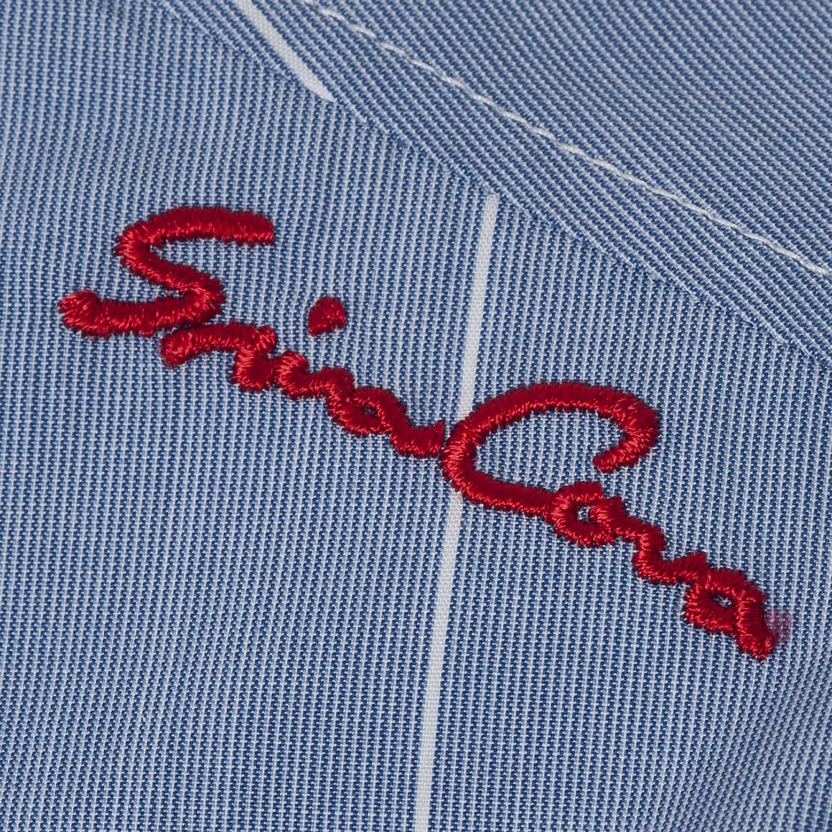 Band Collar Long Sleeve Shirt 21134010