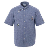 Short -sleeved button down shirt 21124530