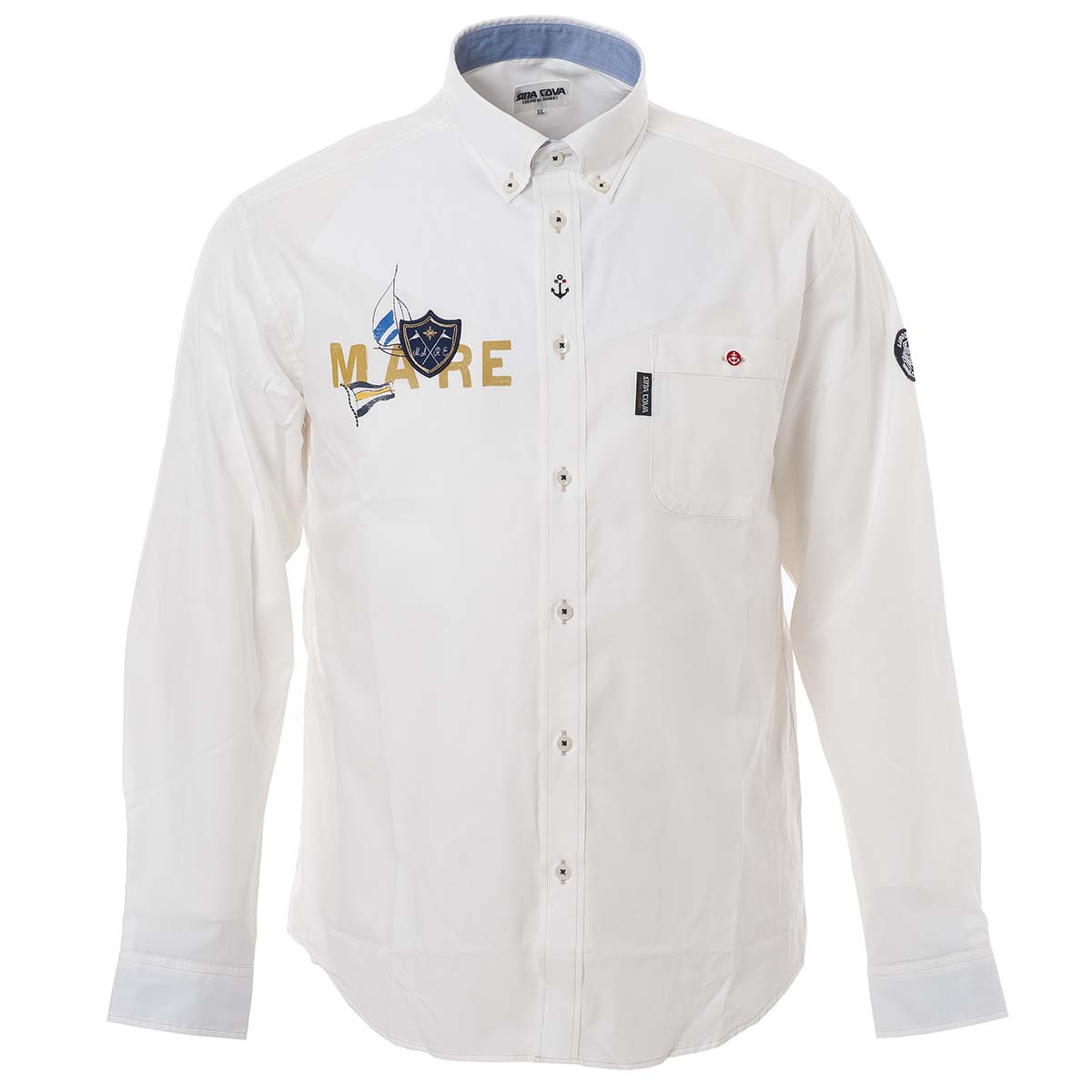 [歐特] 長袖扣襯衫 21214010