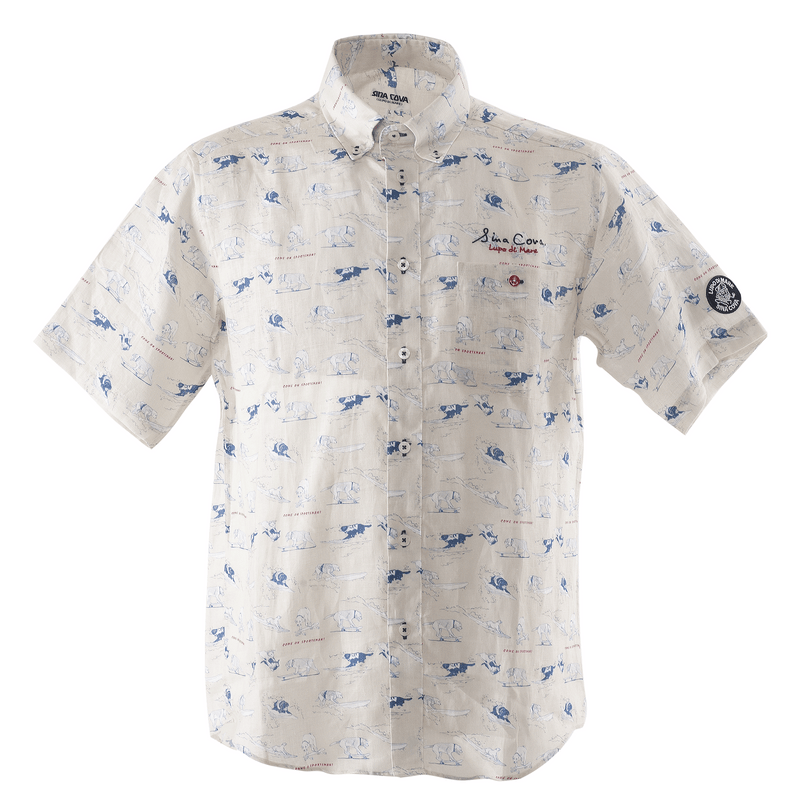 [Official] SINA COVA short -sleeved button down shirt 100 % 23124540