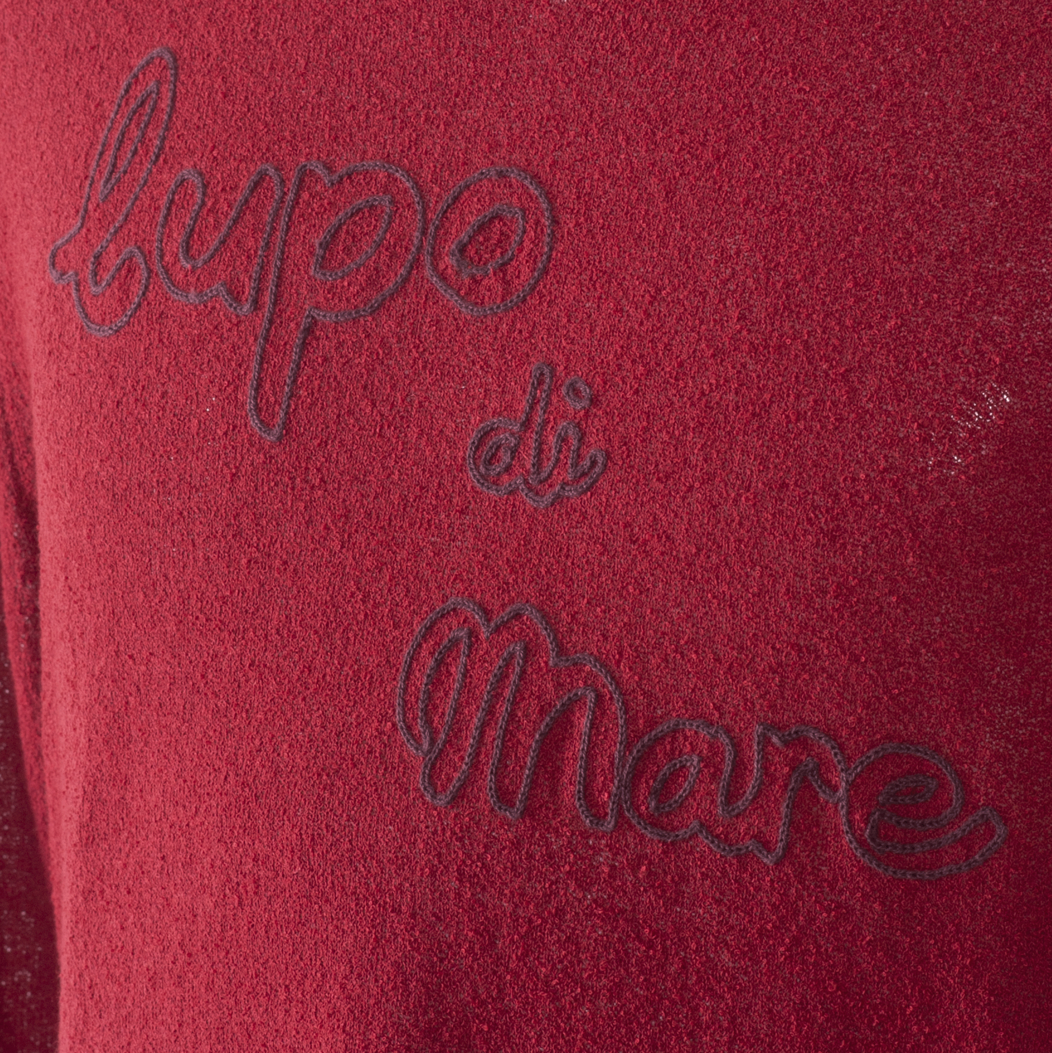 [Official] SINA COVA V neck knit pullover T -shirt -like cotton hemp nylon 23132010