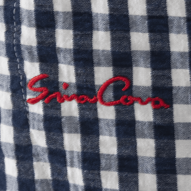 [Official] Sina Cova CPO Shirt Gingham Check Pattern Shirt Jacket 23133020