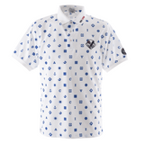 [Official] Sina Cova King Size Short Sleeve Print Polo Shirt Function Material Large Size 23150536