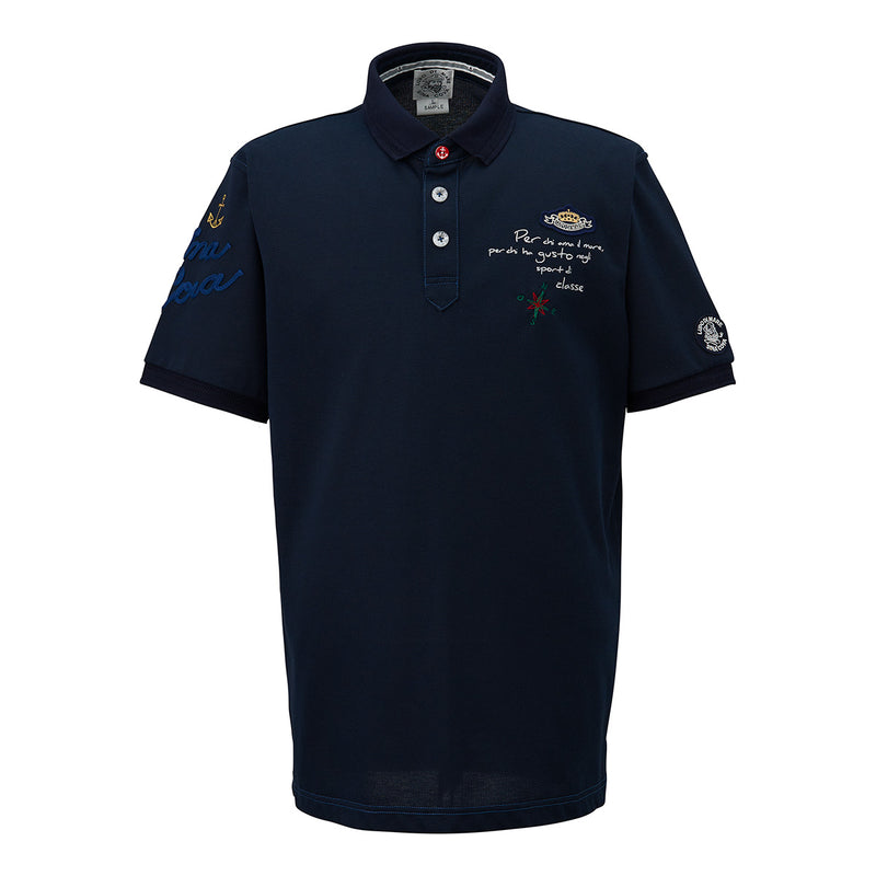 Short -sleeved polo shirt 22110550