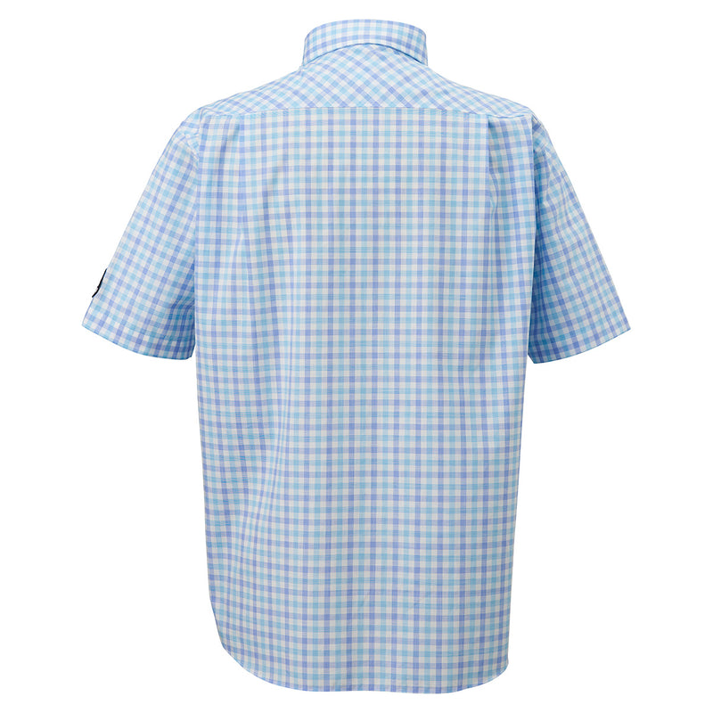 Short -sleeved button down shirt 22114510