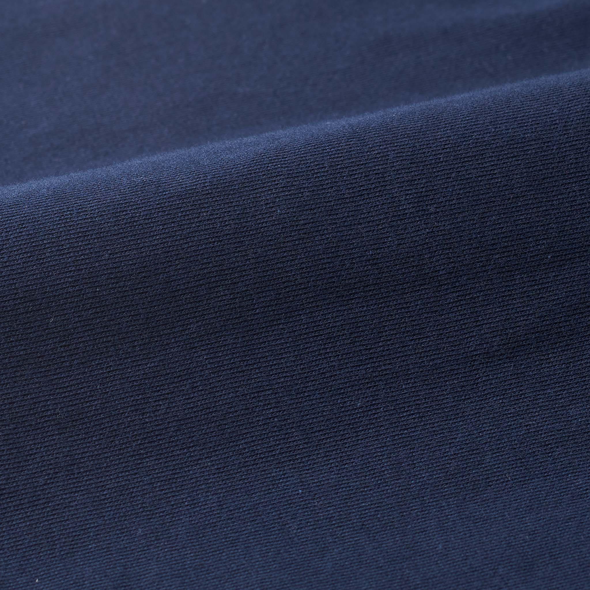 【公式】シナコバ （SINA COVA） ZIPUPパーカー 22123010 ネイビーの素材感