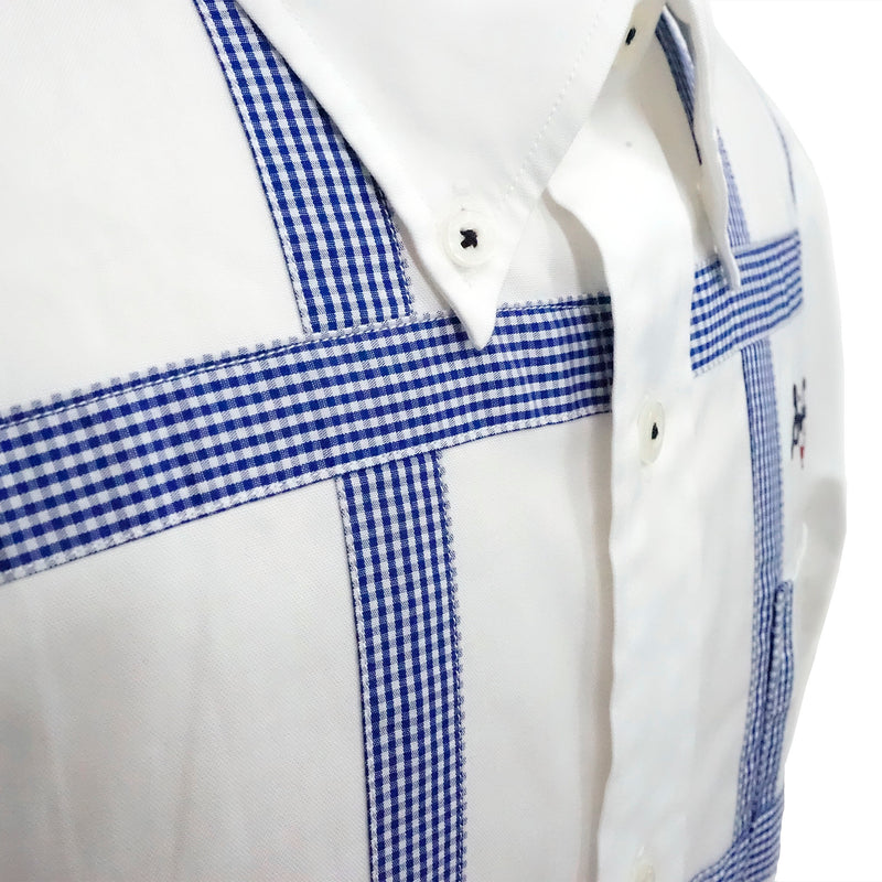 Short -sleeved button down shirt 22124510