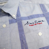 Short -sleeved button down shirt 22124510