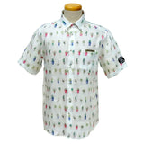 Short -sleeved button down shirt 22124540