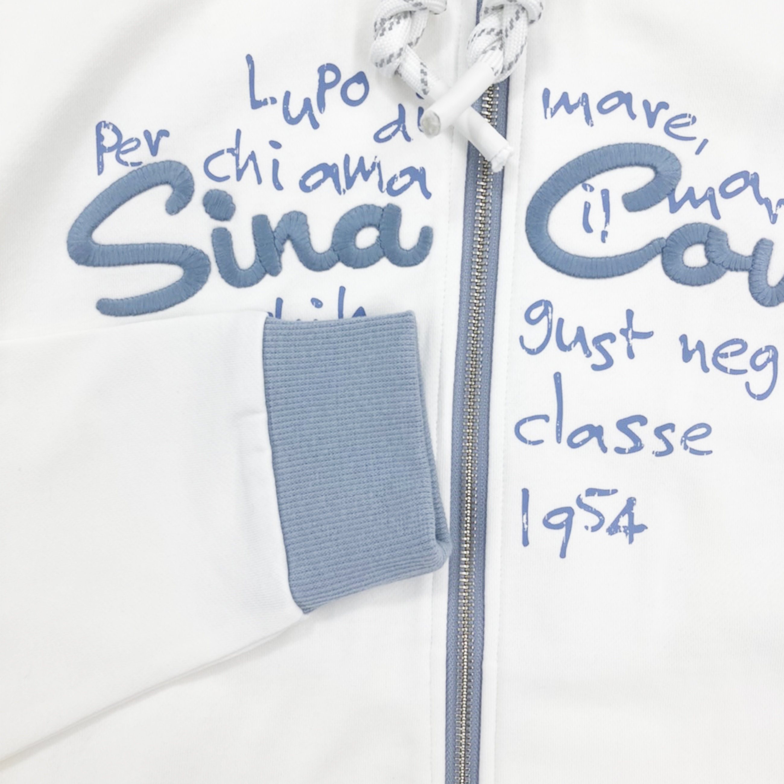 [官方] SINA COVA 特大號拉鍊連帽衫，羊毛運動衫，大尺碼，23123026